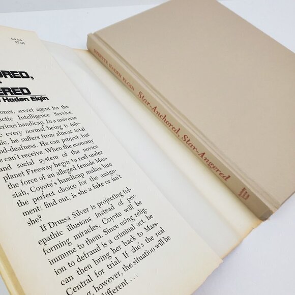 Star Anchored Star Angered Book by Suzette Elgin First Edition VTG 1979 Sci-Fi - Picture 4 of 12